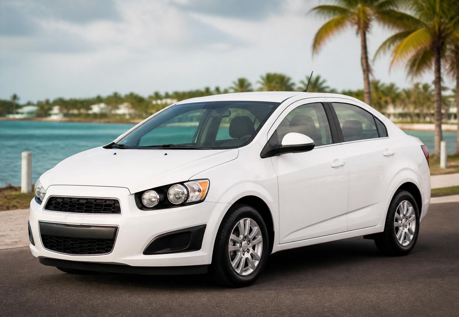 White Chevrolet Sedan